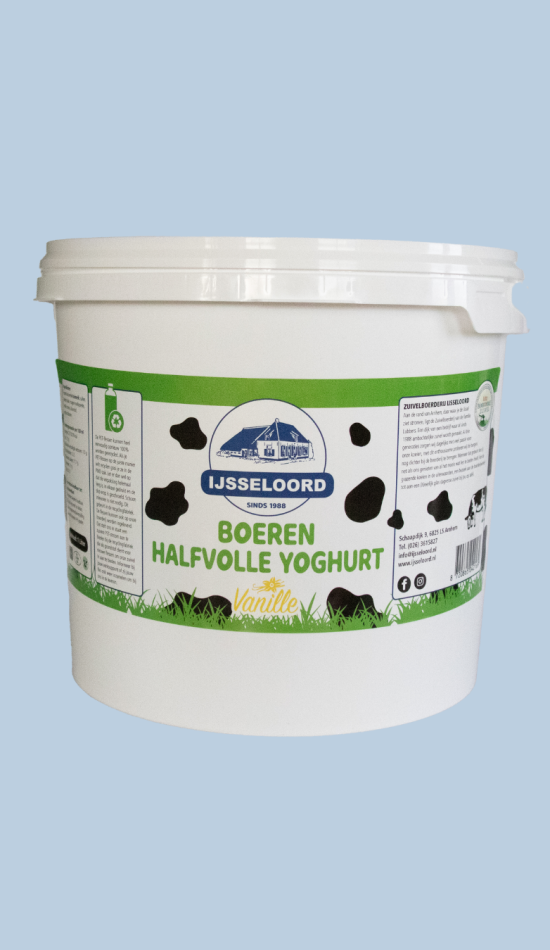 5L boeren vanille yoghurt